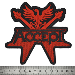 Нашивка Accept (guitar with eagle)