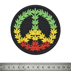 Нашивка Pacific (cannabis)