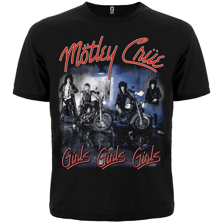 Футболка Motley Crue "Girls,Girls,Girls" (black) Футболка Motley Crue "Girls,Girls,Girls" (black)