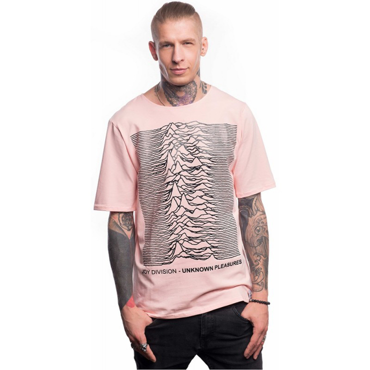 Подовжена футболка Urbanist Joy Division-Unknown pleasures (powder) Подовжена футболка Urbanist Joy Division-Unknown pleasures (powder)