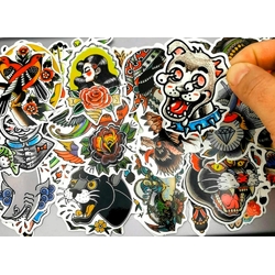 Набір стікерів Old School Tattoo (stk-014) (50 шт.)