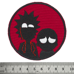 Нашивка Rick and Morty (red)