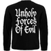 Футболка з довгим рукавом Immortal "Unholy Forces Of Evil"
