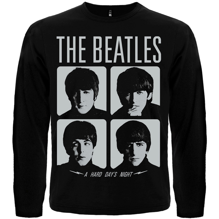 Футболка з довгим рукавом The Beatles "A Hard Day’s Night"