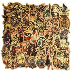 Набор стикеров Old School Tattoo-2 (stk-024) (50 шт.)