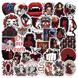 Набір стікерів Gothic Girls (stk-025) (50 шт.)