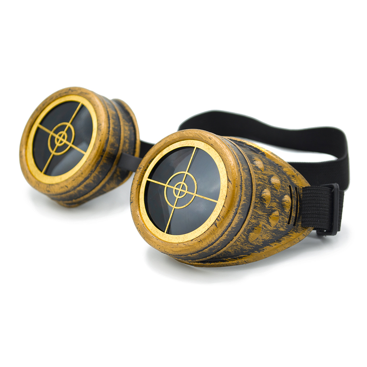 Очки Стимпанк цвет состаренная бронза с прицелом (SPG-005) Очки Стимпанк цвет состаренная бронза с прицелом (SPG-005)