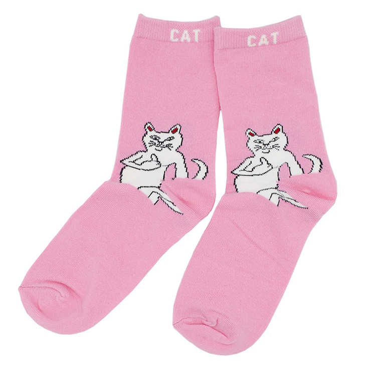 Носки Cat (розовые) (р.36-41)