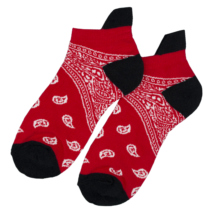 Носки Бандана турецкий огурец (красные) р.36-45 (th) Носки Бандана турецкий огурец (красные) р.36-45 (th)