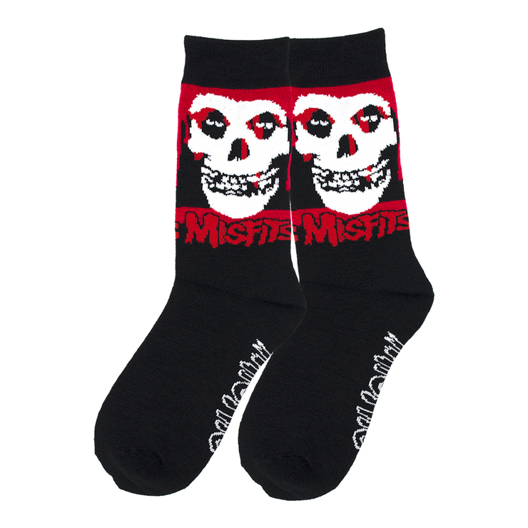 Носки длинные Misfits (черные) р.36-45 (th)