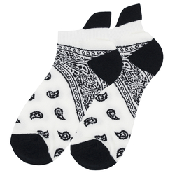 Носки Бандана турецкий огурец (белые) р.36-45 (th) Носки Бандана турецкий огурец (белые) р.36-45 (th)