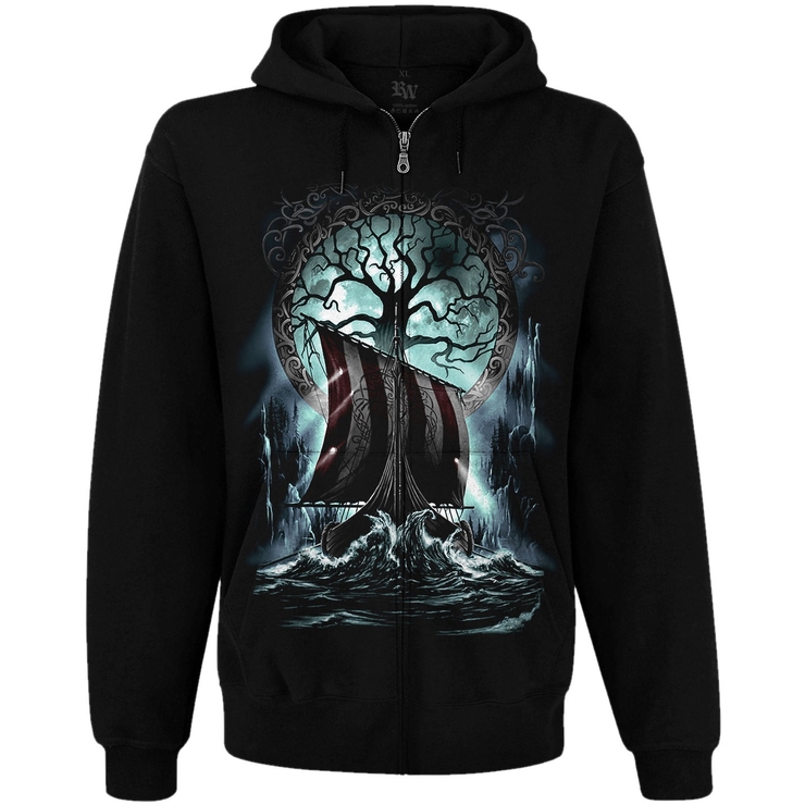 Худі Драккар (Дерево Життя) на блискавці Худі Драккар (Дерево Життя) на блискавці