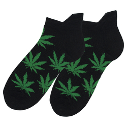 Носки Cannabis (черные) р.36-45 (th)