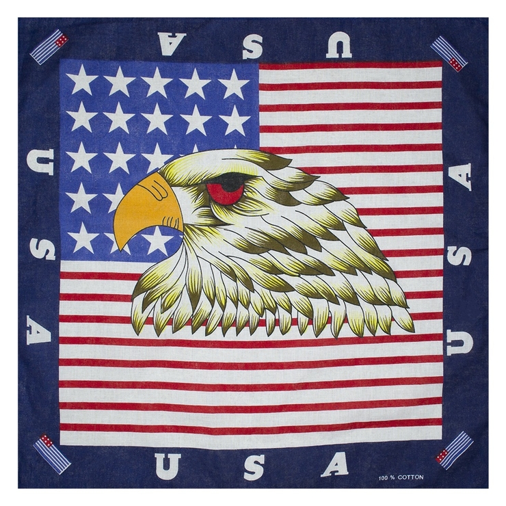 Бандана USA flag with eagle Бандана USA flag with eagle
