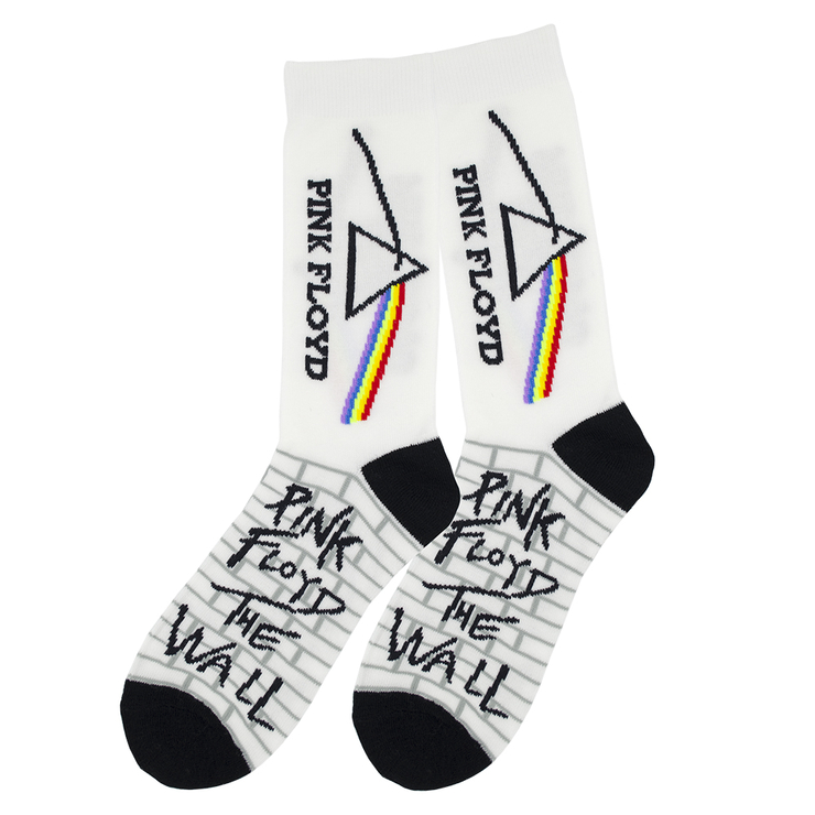 Шкарпетки довгі Pink Floyd (білі) р.36-45 (th)