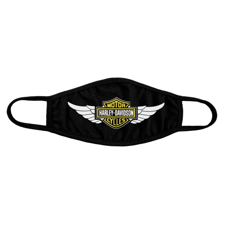 Маска многоразовая Harley-Davidson (лого) (rw) Маска многоразовая Harley-Davidson (лого) (rw)