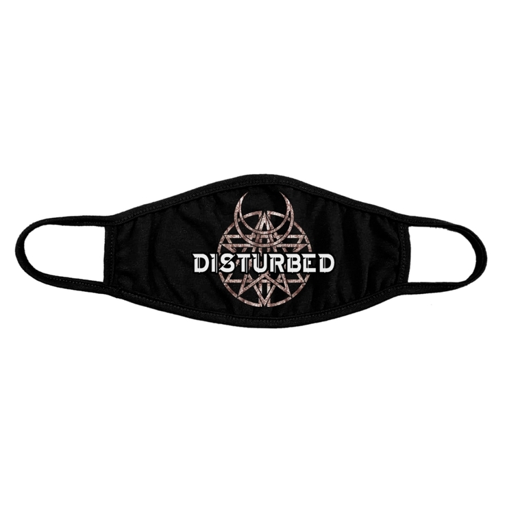 Маска многоразовая Disturbed (лого) (rw) Маска многоразовая Disturbed (лого) (rw)