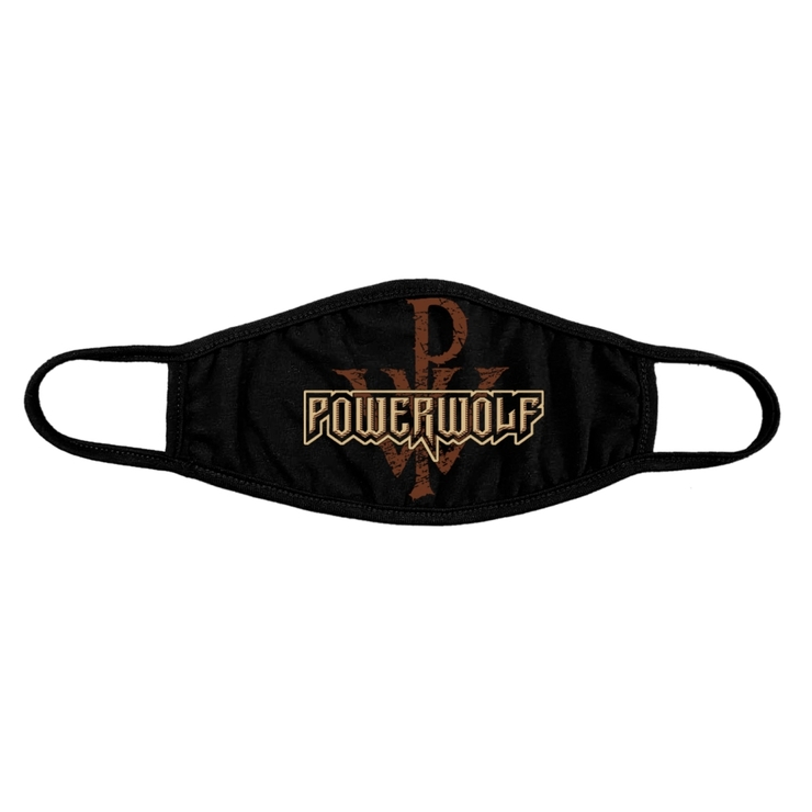 Маска многоразовая Powerwolf (лого) (rw) Маска многоразовая Powerwolf (лого) (rw)