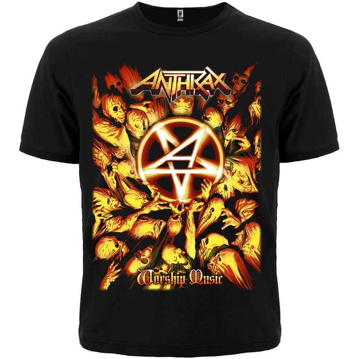 Футболка Anthrax "Worship Music" Футболка Anthrax "Worship Music"