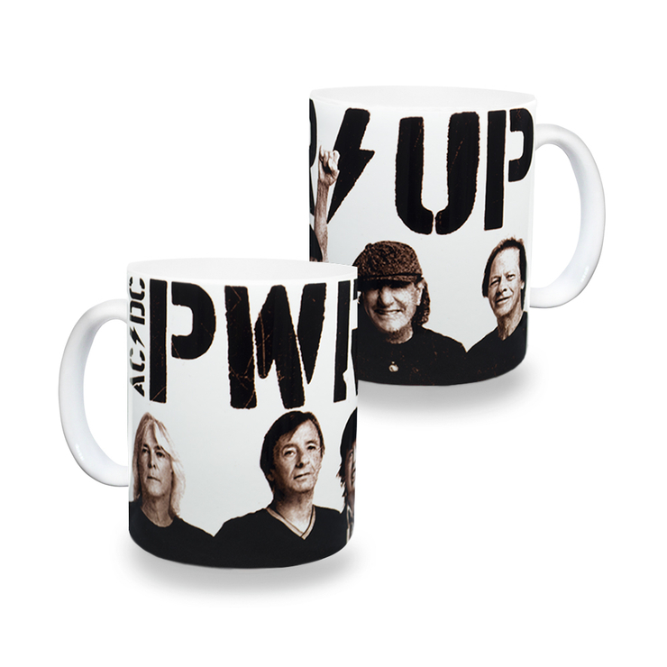 Чашка AC/DC (PWR UP B&W)