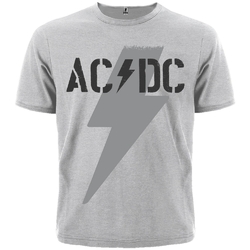 Футболка AC/DC (PWR UP lightning) меланж