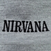 Шапка з вишивкою Nirvana сіра