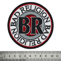 Нашивка Bad Religion (BR) (PS-107)