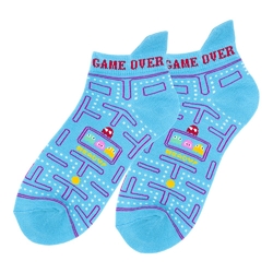 Носки Pac-Man (Game Over) синие р.36-45 (th)