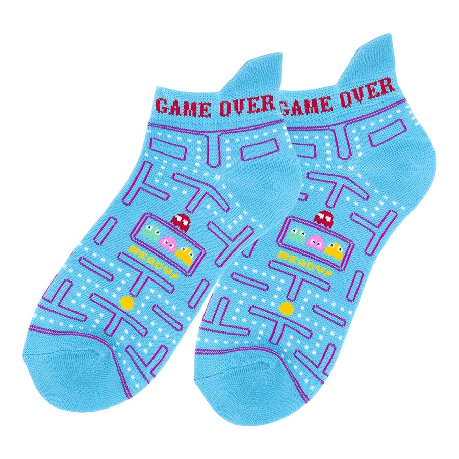 Носки Pac-Man (Game Over) синие р.36-45 (th) - купить мужские/женские носки  AC/DC в Киеве, цены в Украине - интернет-магазин Rockway