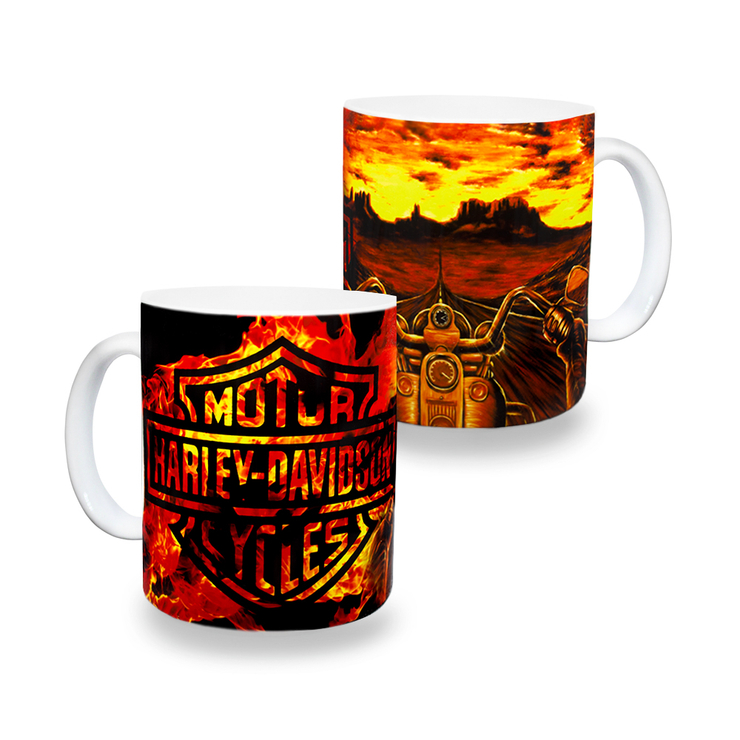 Чашка Harley-Davidson (fire) Чашка Harley-Davidson (fire)