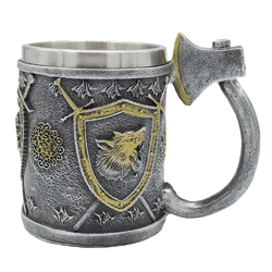 Кружка Геральдический щит с волком (cup-024)