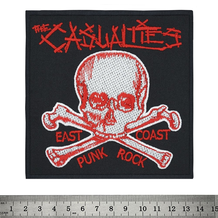 Нашивка The Casualties (East Coast Punk Rock) Нашивка The Casualties (East Coast Punk Rock)