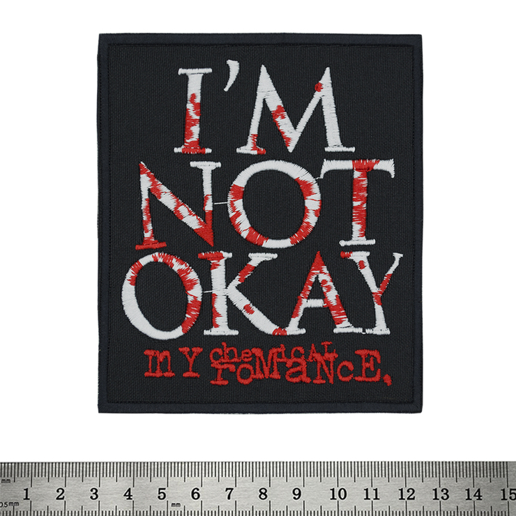 Нашивка My Chemical Romance "I’m Not Okay" Нашивка My Chemical Romance "I’m Not Okay"
