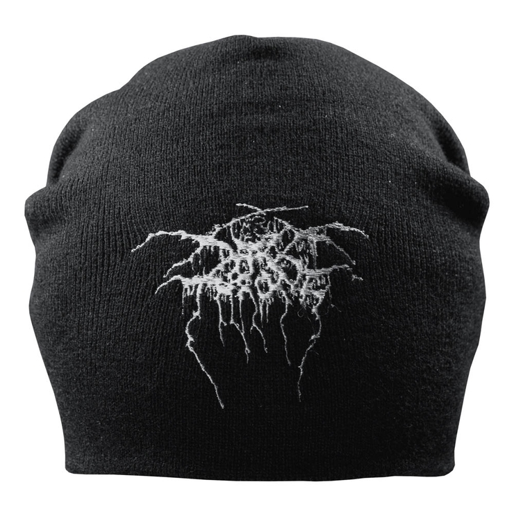 Шапка с вышивкой Darkthrone черная
