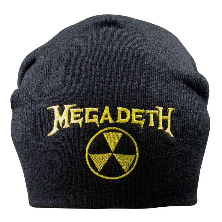Шапка с вышивкой Megadeth черная Шапка с вышивкой Megadeth черная
