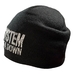 Шапка з вишивкою System Of A Down чорна