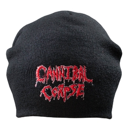 Шапка с вышивкой Cannibal Corpse черная