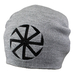 Шапка з вишивкою Коловорот, сіра Шапка з вишивкою Коловорот, сіра