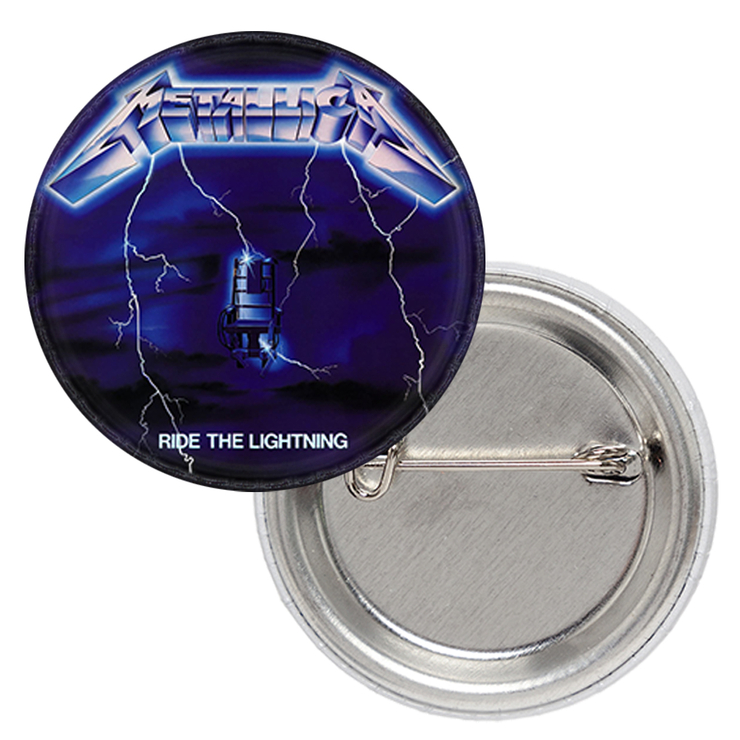 Значок Metallica "Ride the Lightning" Значок Metallica "Ride the Lightning"