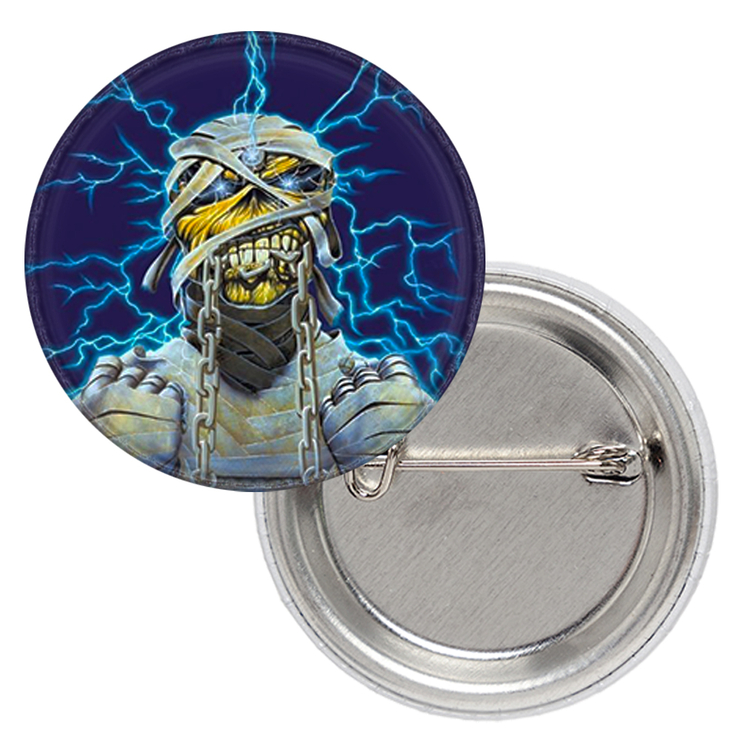 Значок Iron Maiden "Mummy" Значок Iron Maiden "Mummy"