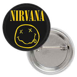 Значок Nirvana (logo and smile)