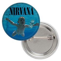 Значок Nirvana "Nevermind"