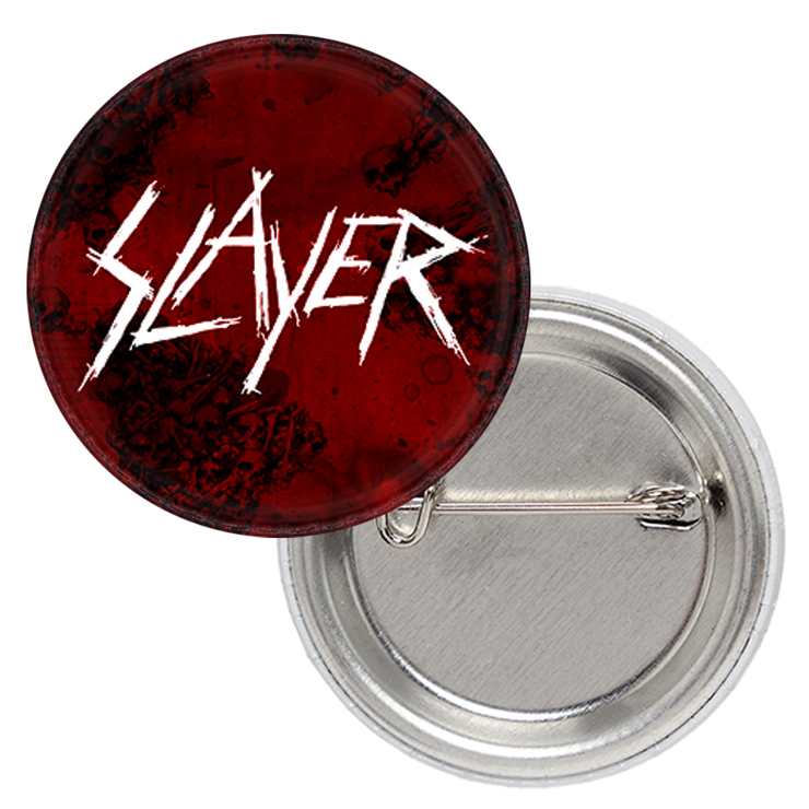 Значок Slayer "World Painted Blood" Значок Slayer "World Painted Blood"