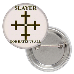 Значок Slayer "God Hates Us All"