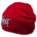 Шапка з вишивкою Slipknot (logo) червона Шапка з вишивкою Slipknot (logo) червона