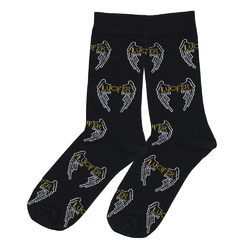 Шкарпетки Lucifer (wings) чорні р.36-44 (tr)