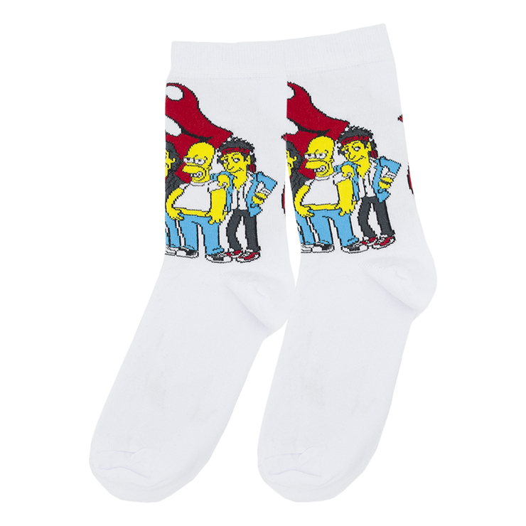 Шкарпетки The Rolling Stones (Simpsons), білі р.36-44 (tr) Шкарпетки The Rolling Stones (Simpsons), білі р.36-44 (tr)