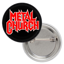 Значок Metal Church (red logo)