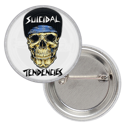 Значок Suicidal Tendencies (skull)