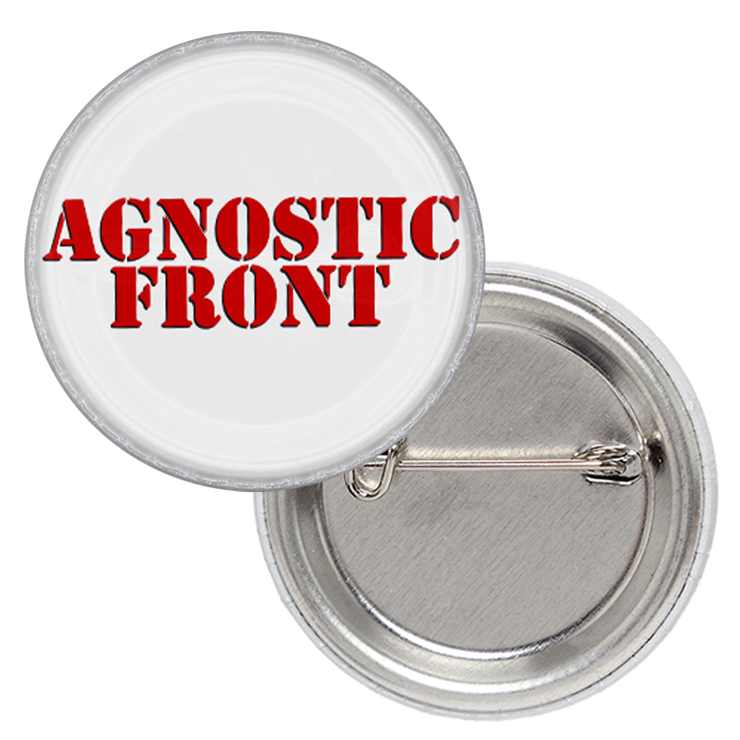 Значок Agnostic Front (logo) Значок Agnostic Front (logo)